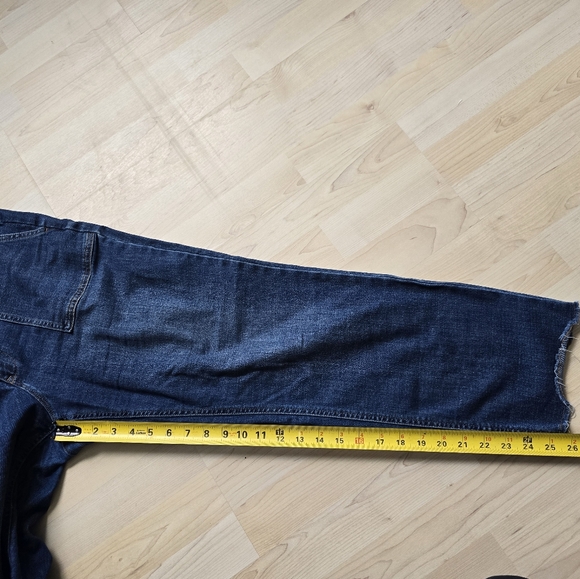 J.Jill Denim High Rise Straight Leg Jeans Size 14 - Picture 11 of 14